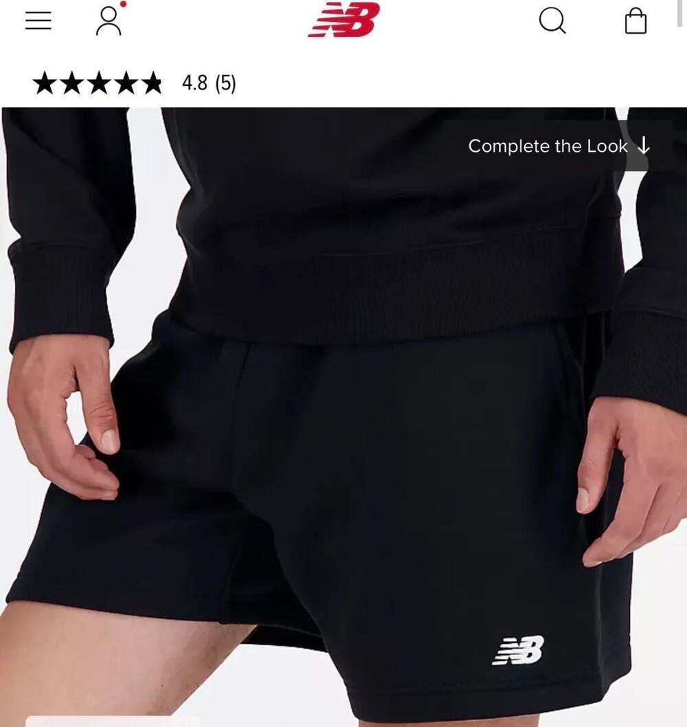 New Balance 7" Inseam Fleece Sweatshorts